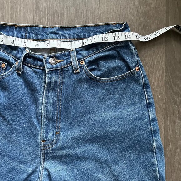 VINTAGE Jordache High-Rise Blue Tapered Jeans - Picture 6 of 16